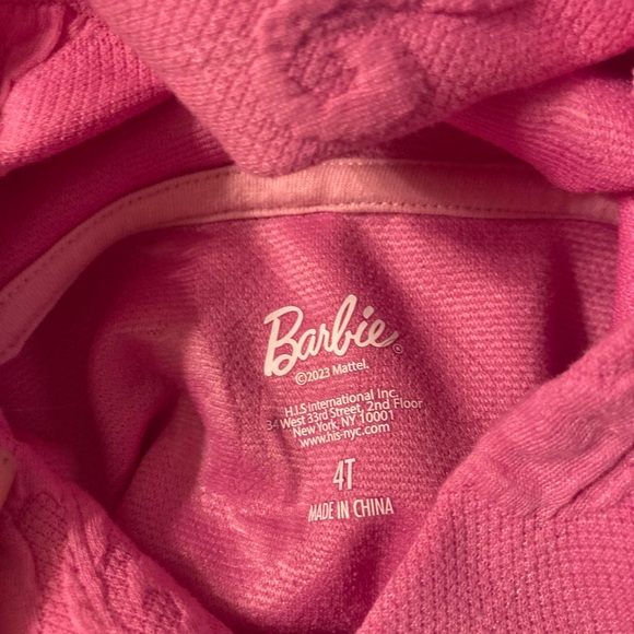 Christmas sale! Barbie Pink Kids Matching Set - Picture 5 of 7